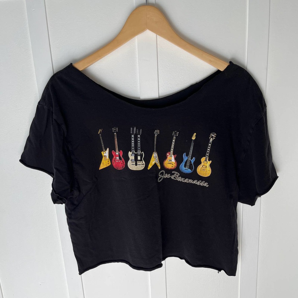 Joe Bonamassa Guitar crop top size M